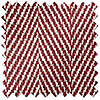 Delicate Chevron, Garnet - Motorised Roman Blind